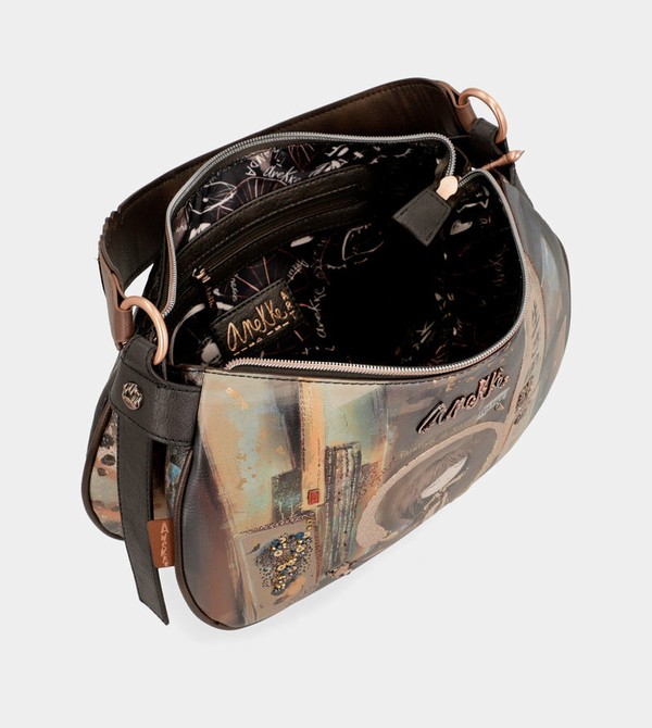 Anekke Shōen Oval With Chain Taška Cez Rameno | 713904NUW