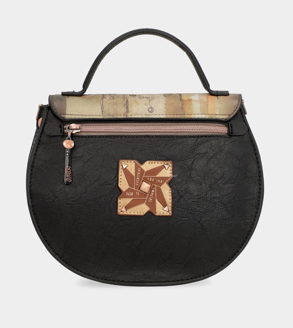Anekke Shōen Oval With Flap Kabelka | 472153URZ