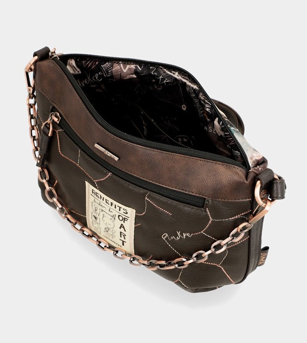 Anekke Shōen Padded With Metallic Crossbody Kabelka | 520869YVP