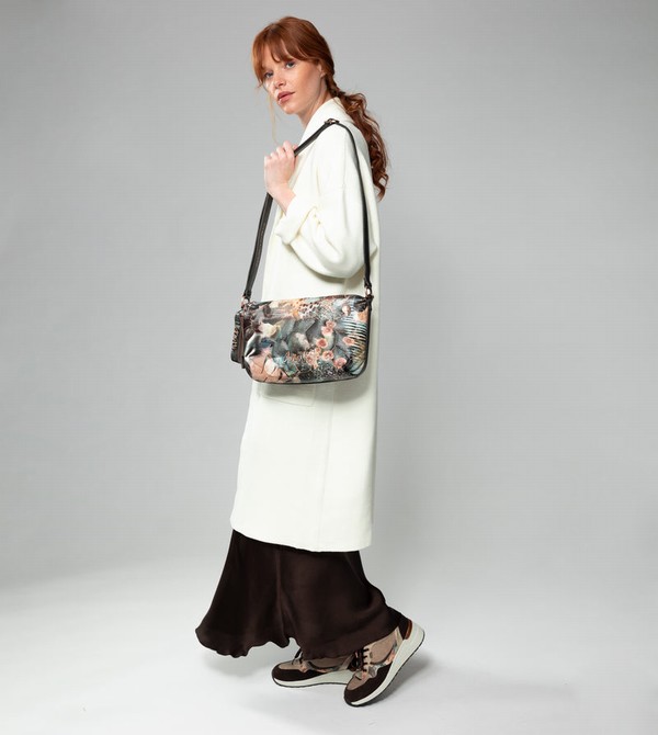 Anekke Shōen Padded With Metallic Crossbody Kabelka | 520869YVP