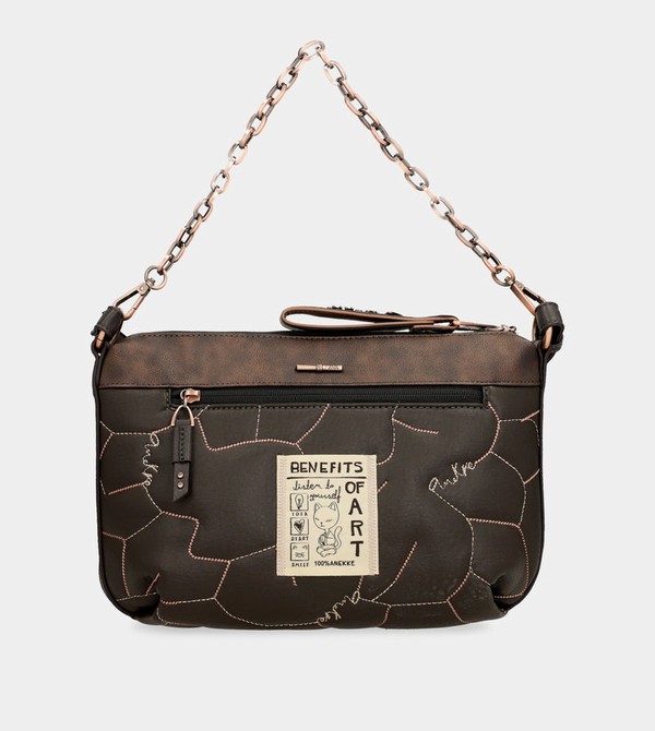 Anekke Shōen Padded With Metallic Crossbody Kabelka | 520869YVP