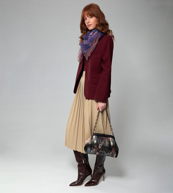 Anekke Shōen Palette Pleated Bowler Crossbody Kabelka | 420765HMG