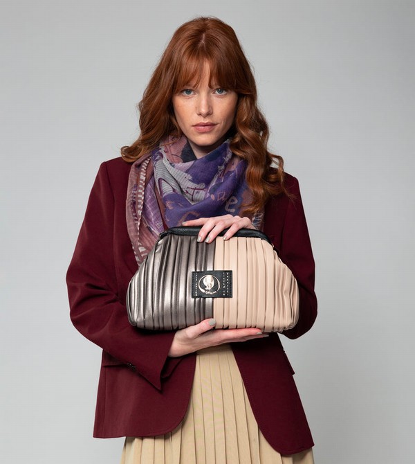 Anekke Shōen Palette Pleated Bowler Crossbody Kabelka | 420765HMG