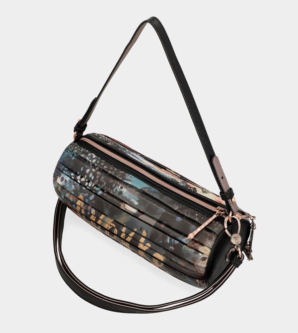 Anekke Shōen Palette Pleated Cylindrical Crossbody Kabelka | 073124ACE