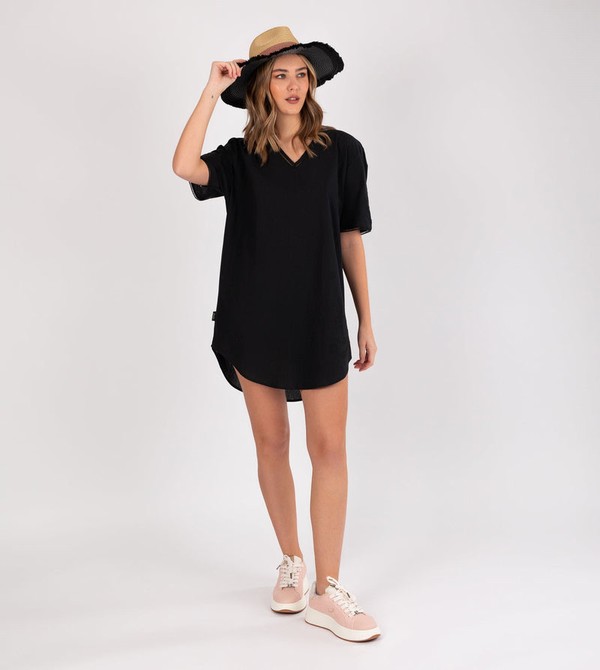 Anekke Short Black Saty | 607893ZON