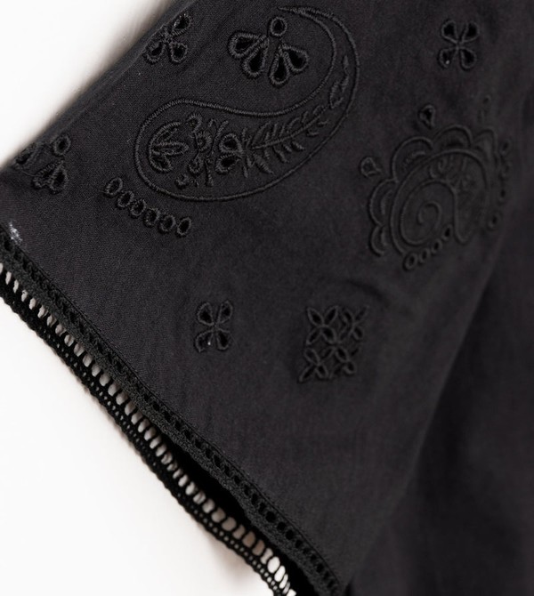 Anekke Short Black Saty | 607893ZON