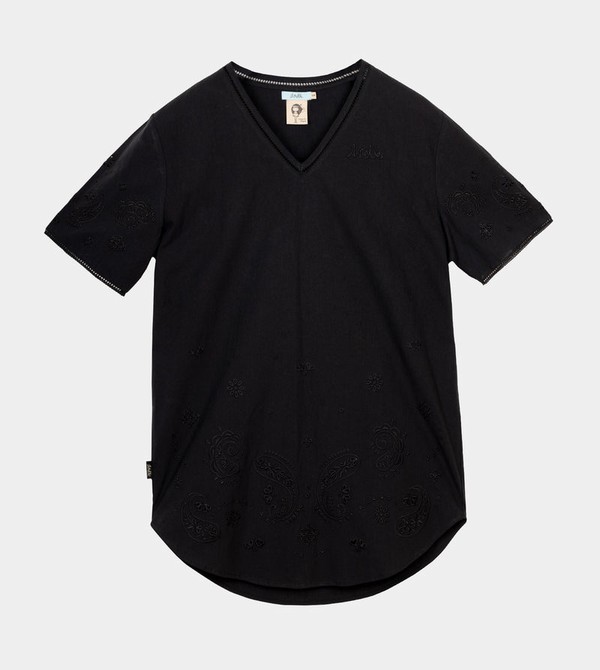 Anekke Short Black Saty | 607893ZON