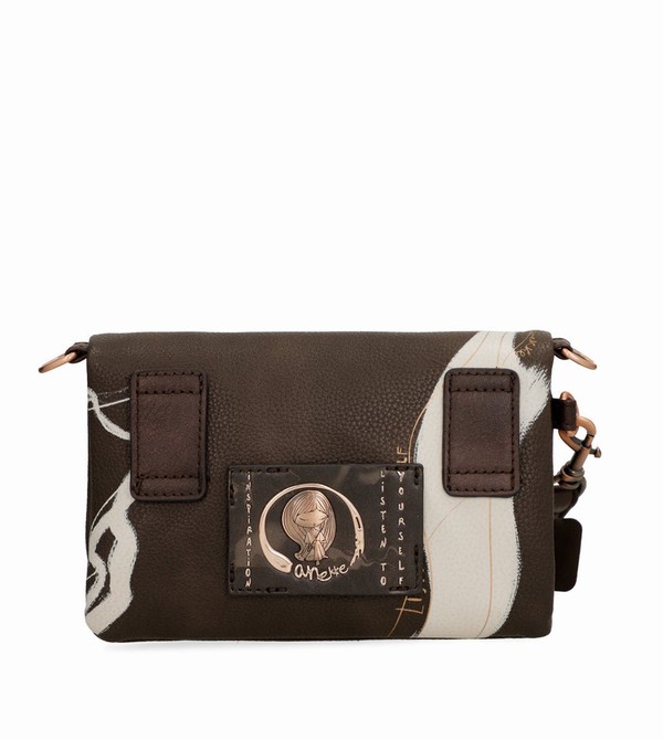 Anekke Small Brown Nature Shodō Kabelka | 187340CDG