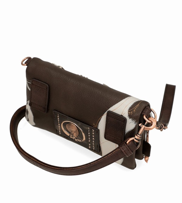 Anekke Small Brown Nature Shodō Kabelka | 187340CDG