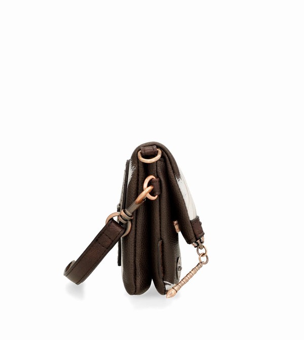 Anekke Small Brown Nature Shodō Kabelka | 187340CDG