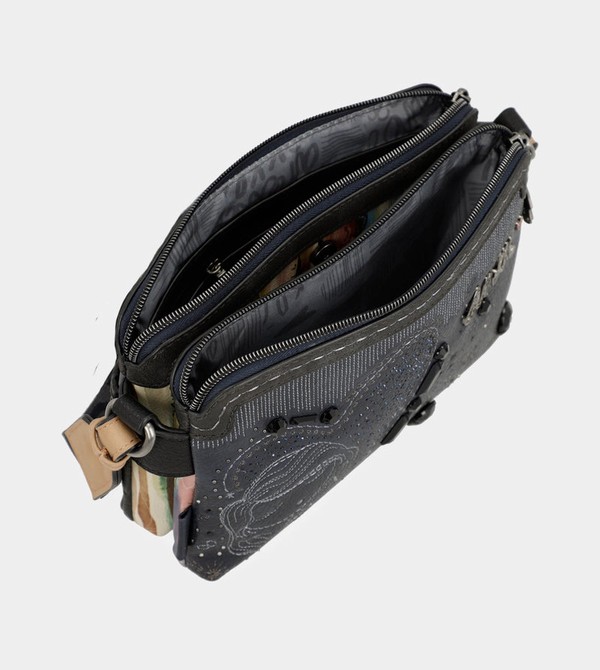 Anekke Studio Navy Blue 2-compartment Crossbody Kabelka | 560238PTH