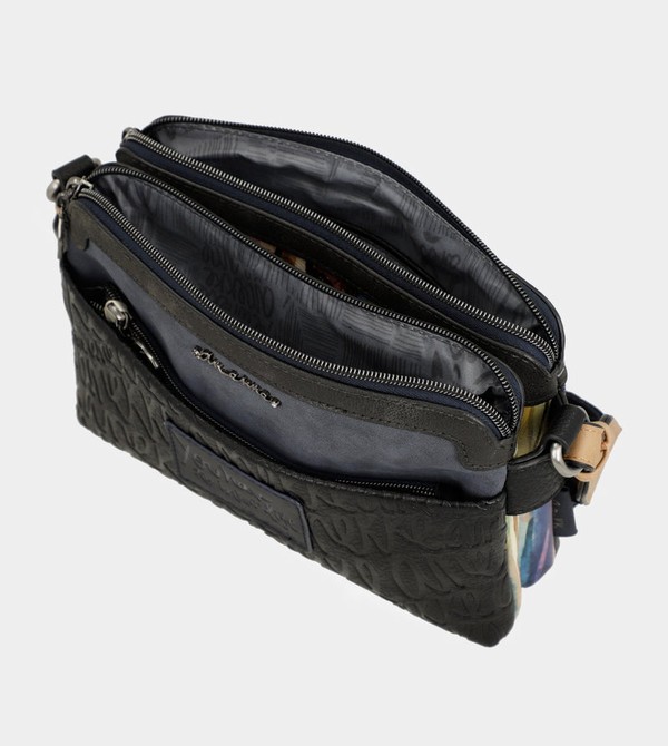 Anekke Studio Navy Blue 2-compartment Crossbody Kabelka | 560238PTH