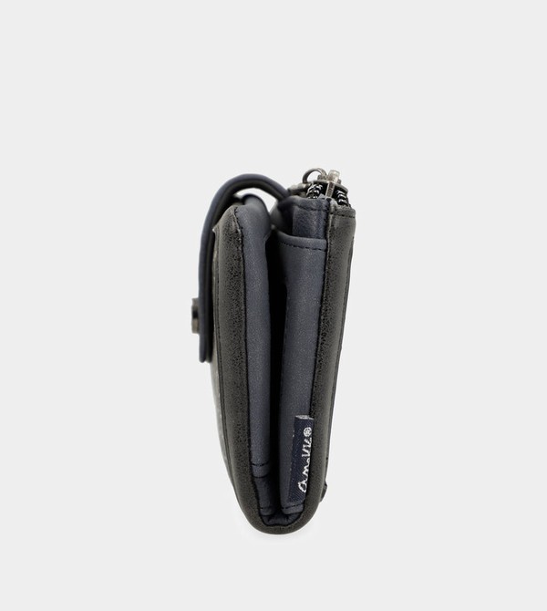 Anekke Studio Navy Blue Flexible Medium Rfid Penazenky | 650839YSQ