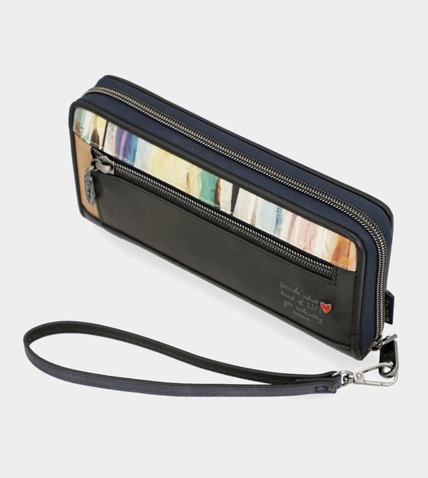 Anekke Studio Navy Blue Large Rfid Penazenky | 809642PAE