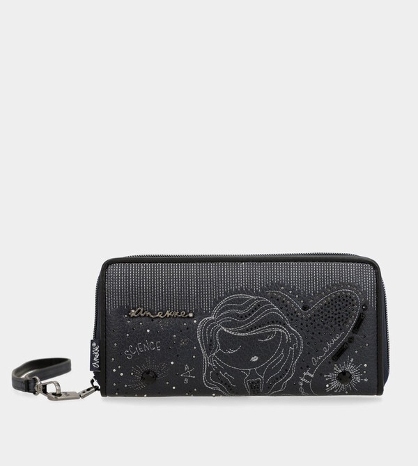 Anekke Studio Navy Blue Large Rfid Penazenky | 809642PAE