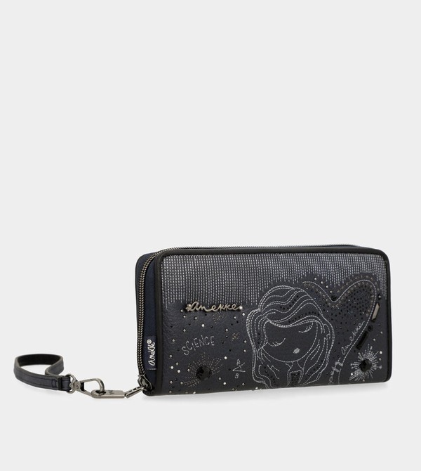 Anekke Studio Navy Blue Large Rfid Penazenky | 809642PAE