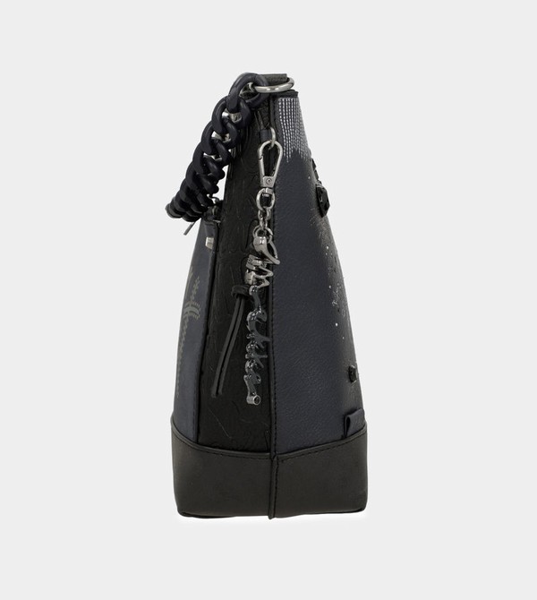 Anekke Studio Navy Blue Medium Crossbody Kabelka | 857360ATL