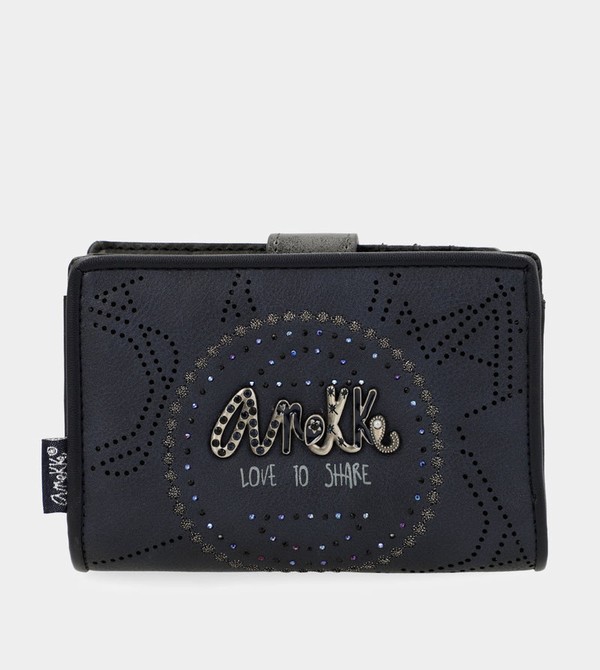 Anekke Studio Navy Blue Small Rfid Penazenky | 537108GQO