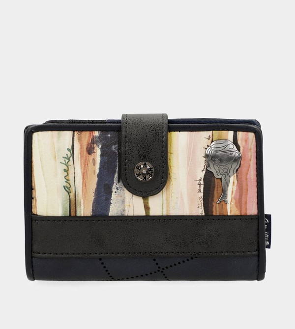 Anekke Studio Navy Blue Small Rfid Penazenky | 537108GQO