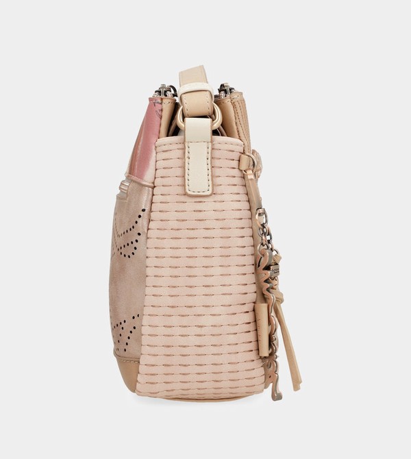 Anekke Studio Nude 3-compartment Crossbody Kabelka | 690351HFQ