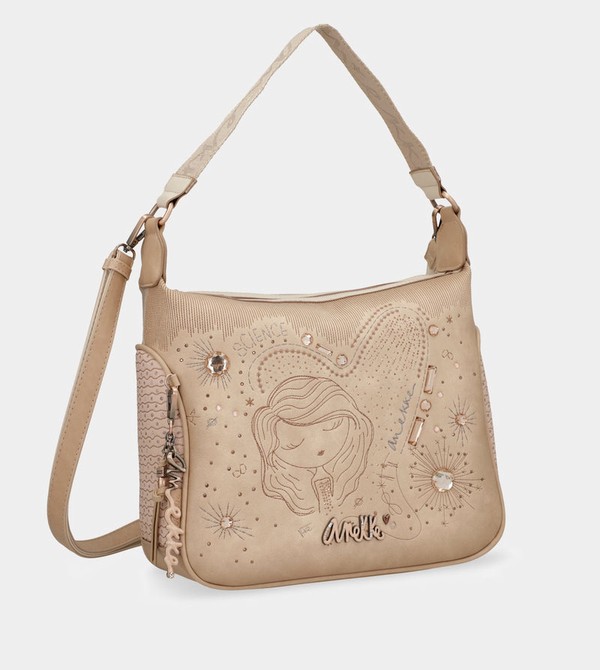 Anekke Studio Nude Crossbody Kabelka | 619542YIF