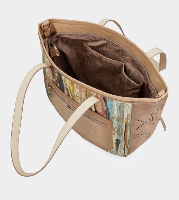 Anekke Studio Nude Large Shopper Crossbody Kabelka | 798261OWS