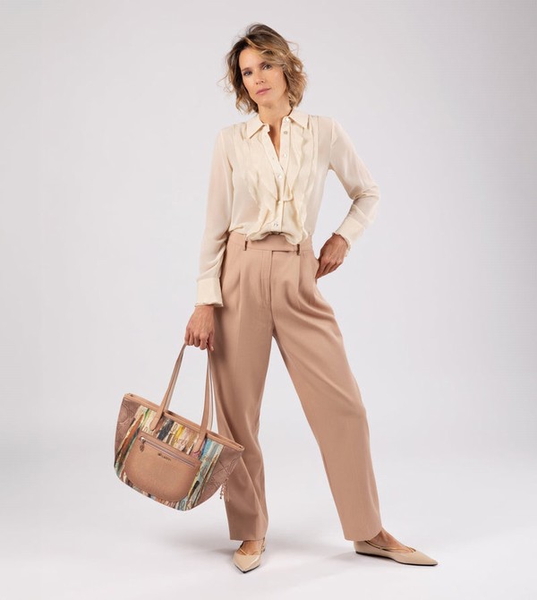 Anekke Studio Nude Large Shopper Crossbody Kabelka | 798261OWS
