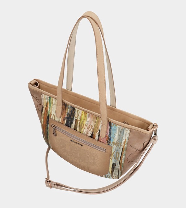 Anekke Studio Nude Large Shopper Crossbody Kabelka | 798261OWS