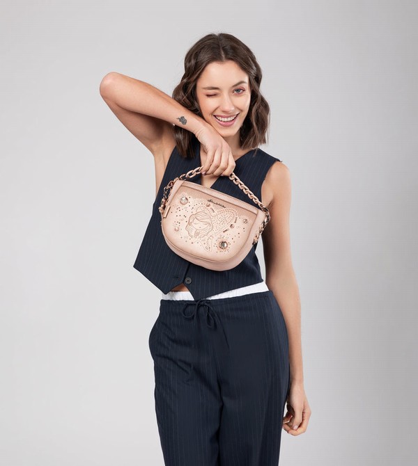 Anekke Studio Nude Oval Crossbody Kabelka | 103925UPM