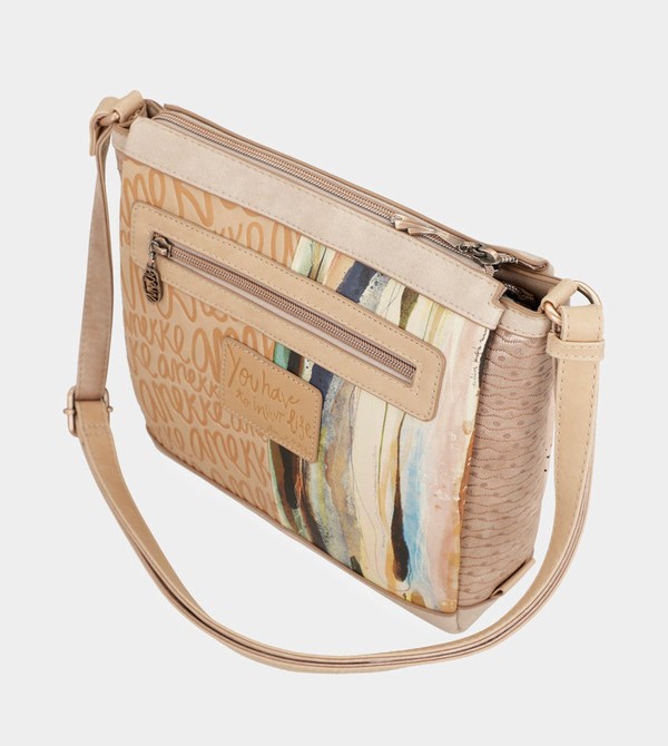 Anekke Studio Nude Square Crossbody Kabelka | 860239LKM