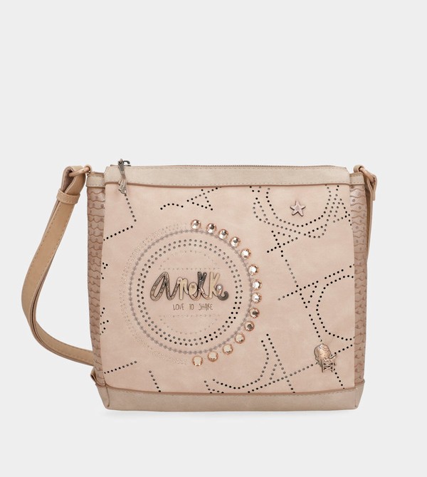 Anekke Studio Nude Square Crossbody Kabelka | 860239LKM