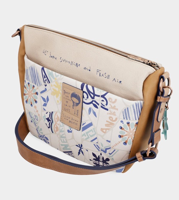 Anekke Sunrise Tile Print Crossbody Kabelka | 654139CFL