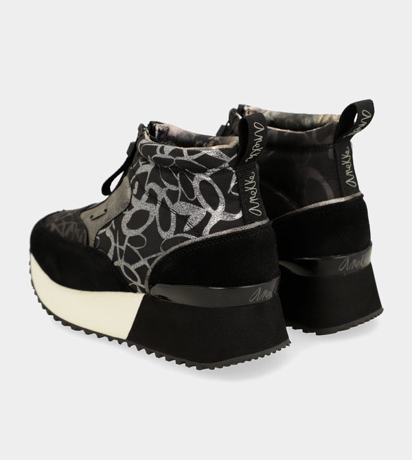 Anekke Trendy Black Sporty Obuv | 438791YEC