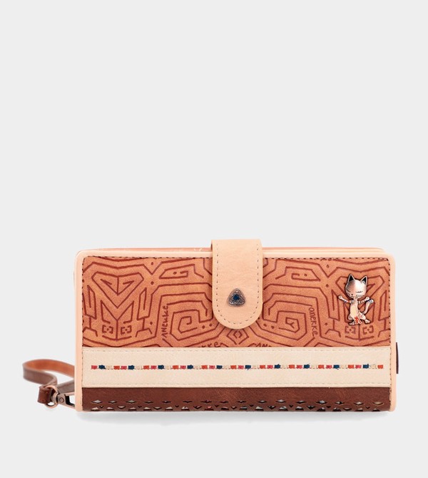 Anekke Tribe Large Brown Rfid Penazenky | 825691BEG