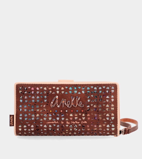 Anekke Tribe Large Brown Rfid Penazenky | 825691BEG