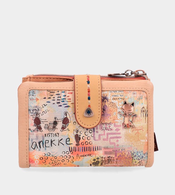 Anekke Tribe Medium Brown Rfid Penazenky | 029561UMD