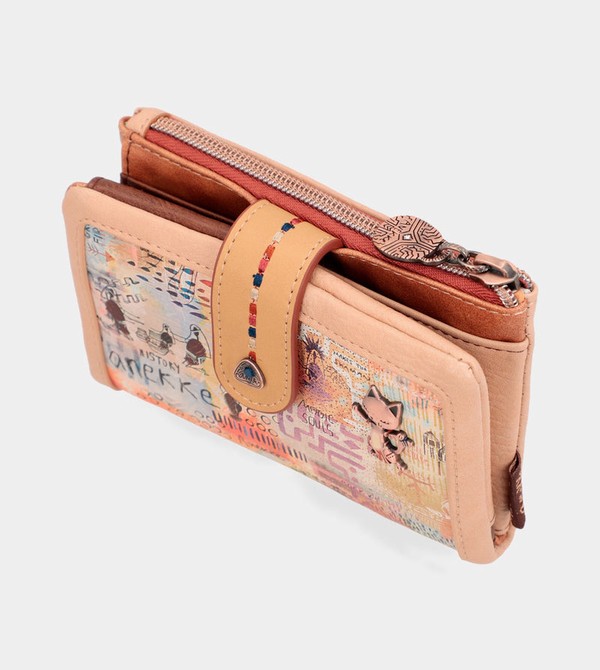 Anekke Tribe Medium Brown Rfid Penazenky | 029561UMD