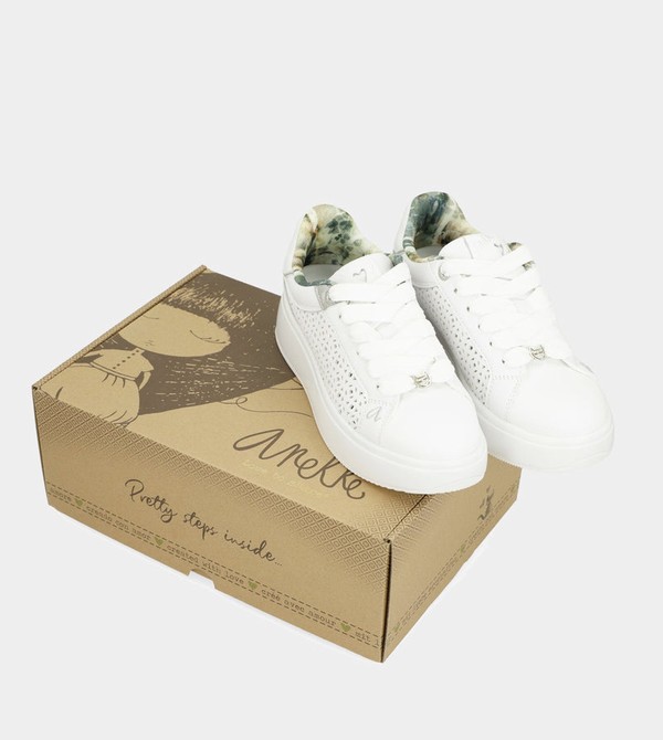 Anekke White Spotted Obuv | 374160FXJ