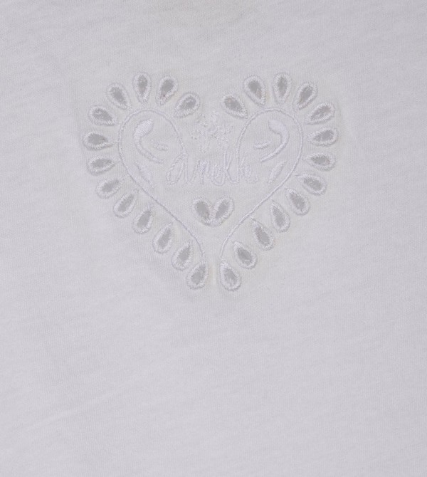 Anekke White Tank Top Tricko | 850149PMG
